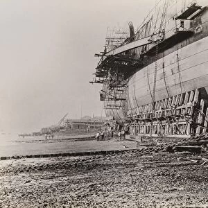 Launch of the SS Great Eastern, 1857
