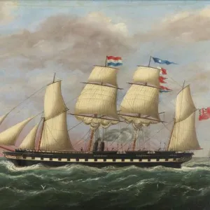 The SS Great Britain in Table Bay, 1852