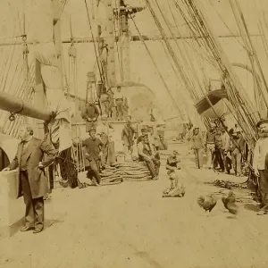 Print of the SS Great Britain Crew in San Francisco