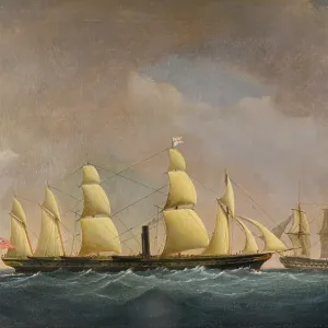 SS Great Britain Print, 1846 Oil Painting
