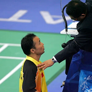 Jun Zhang & Umpire