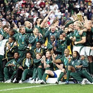 South Africa Celebrate World Cup Win
