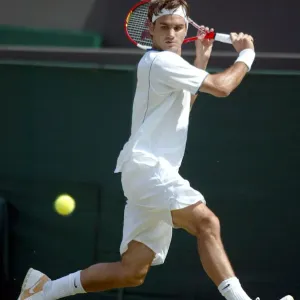 Roger Federer Print - Wimbledon 2005 Roger Federer Print - Wimbledon 2005