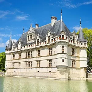 D'Azay-le-Rideau Castle, Loire Valley, France