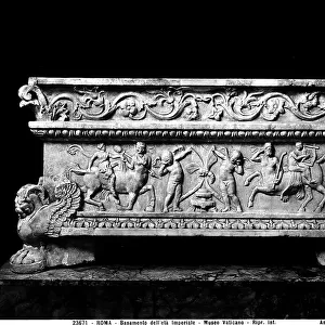Base, dating back to the Imperial Period, in the Vatican Museums, Vatican City