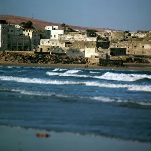 Brava. The beach and the old city