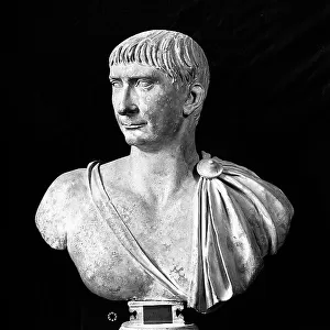 Bust of Trajan preserved in the Capitoline Museums, Rome