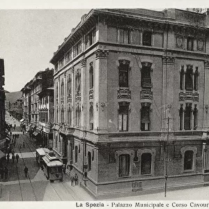 City Hall and Corso Cavour, La Spezia
