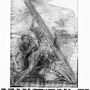 And Still They Don't Go!, drawing by Goya in the Prado Museum in Madrid