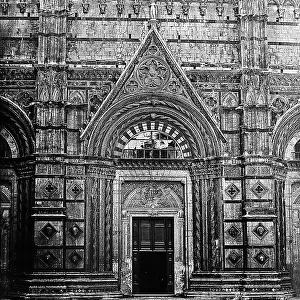 Door of the Baptistery of Siena