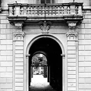 Entrance to Palazzo Capponi all'Annunziata, Florence