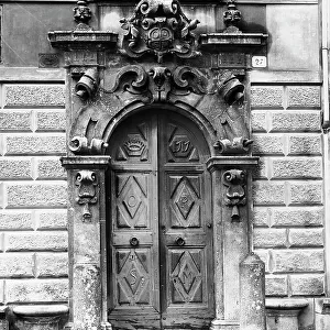 Portal of the Museo dell'Opera del Duomo in Orvieto