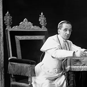 Portrait of Pope Benedict XV (born Giacomo Della Chiesa 1854-1922)