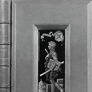 Tract by Leon Battista Alberti with enamel by Claudio Popelin. Museum of Decorative Arts, Paris