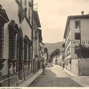 Via Umberto I in Bagni di Lucca, Lucca
