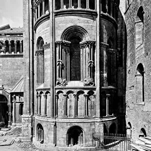 View of the apse of the Cathedral of Trento