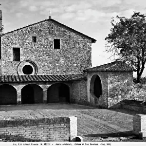 View of the Church of San Damiano, near Assisi