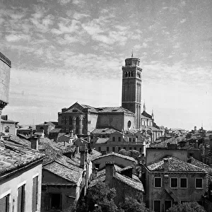 View of the Church of Santa Maria dei Frari, Venice