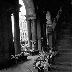 View of a portico in Piazza dei Signori, Vicenza