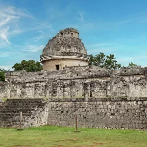 Mexico, Yucatan, Chichen Itza, Caracol Building, Observatory