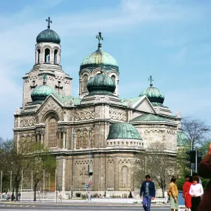 Bulgarien Print: Varna Cathedral of the Dormition of the Mother of God