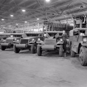 Army's Half-Track Scout Cars Print, December 1941 Army's Half-Track Scout Cars Print, December 1941