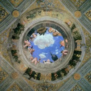 Camera degli Sposi Ceiling Oculus Print