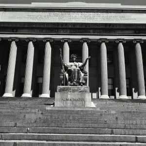 Low Angle View of Alma Mater Print Low Angle View of Alma Mater Print