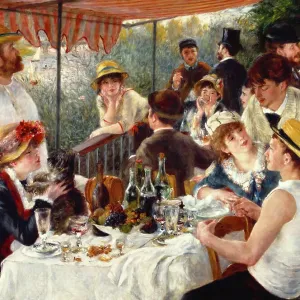 Luncheon of the Boating Party by Renoir