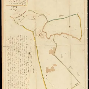 Print of 1795 Cambridge Map Print of 1795 Cambridge Map