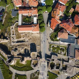 Aerial view, Old Fortress, Old Town