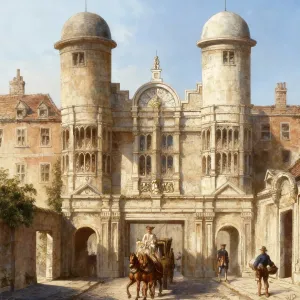 18th Century King Street Gateway Print, Whitehall, London 18th Century King Street Gateway Print, Whitehall, London