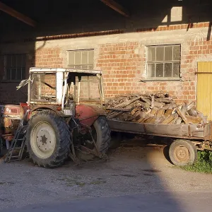 Old Tractor Print