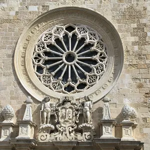 La catedral de Otranto. La catedral de Otranto.