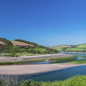 Bantham Beach Cliffs Print, Devon Coastline, England Bantham Beach Cliffs Print, Devon Coastline, England