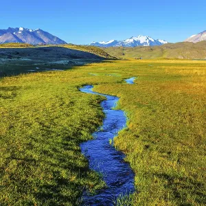 concept, concepts, deserted, no one, No People, nobody, uninhabited, empty, active, spring, springs, source, water, waters, waterfront, creek, creeks, brook, brooks, stream, little River, small river, water body, body of water, meadow, meadows