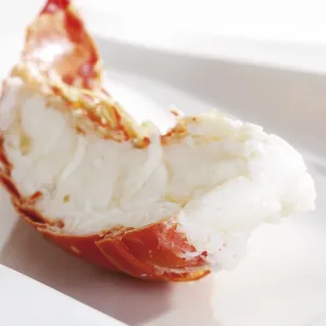 Langouste cocinada a la mitad. Langouste cocinada a la mitad.