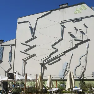 Green Symphony Installation Print, Poznan, Poland Green Symphony Installation Print, Poznan, Poland
