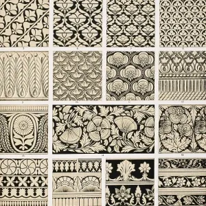 Print of 'Grammar of Ornament' by Owen Jones, 1865 Print of 'Grammar of Ornament' by Owen Jones, 1865