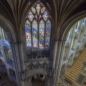Vue Intérieure de la Cathédrale d'Ely. Vue Intérieure de la Cathédrale d'Ely.