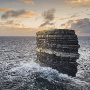 Pico de mar grande Downpatrick Head.