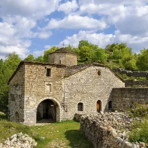 Monastery of St. Peter and Paul Print, Korca Region, Albania Monastery of St. Peter and Paul Print, Korca Region, Albania