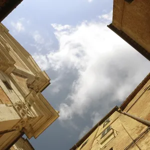 Perspective in Siena Print Perspective in Siena Print