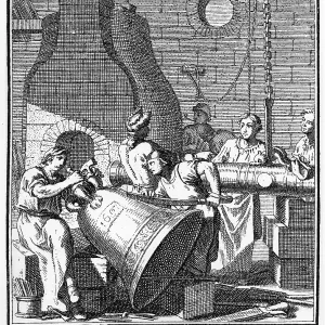 The Plasterer, Copper Engraving Print, 1698 The Plasterer, Copper Engraving Print, 1698