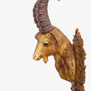 Plastic Head of an Ibex Print