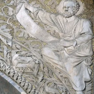 Relief Detail of St. Mark's Basilica Print, Venice, Italy Relief Detail of St. Mark's Basilica Print, Venice, Italy