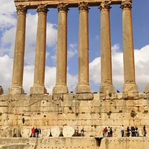 Baalbek Temple of Jupiter Print, Lebanon Baalbek Temple of Jupiter Print, Lebanon