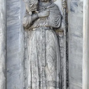 Saint Christopher Facade Detail Print, Venice Italy Saint Christopher Facade Detail Print, Venice Italy