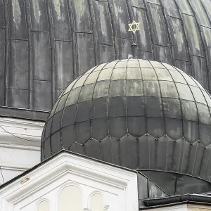 Sofia Synagogue Dome Print, Neo-Arabic Architecture Sofia Synagogue Dome Print, Neo-Arabic Architecture