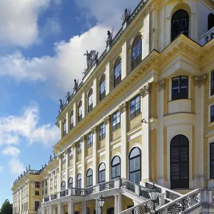 Print of Staircase at Schönbrunn Palace, Vienna, Austria Print of Staircase at Schönbrunn Palace, Vienna, Austria